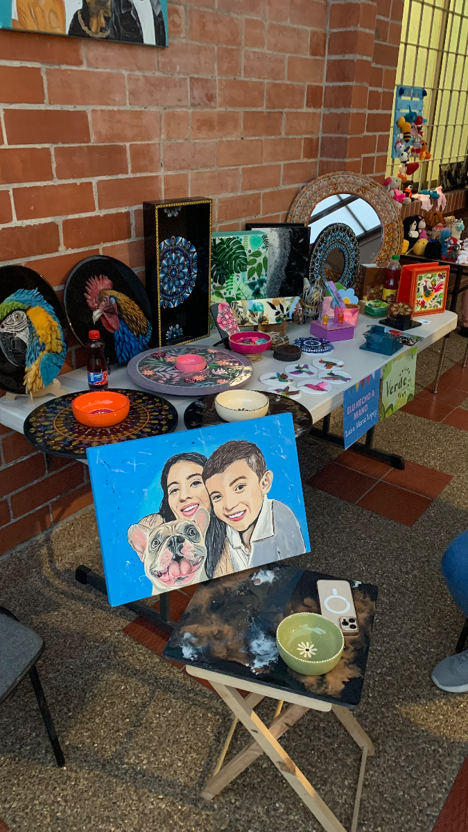 Foto de Taller de arte verde limón