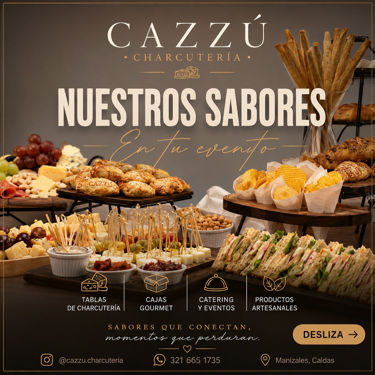 Portada de CAZZÚ CHARCUTERÍA