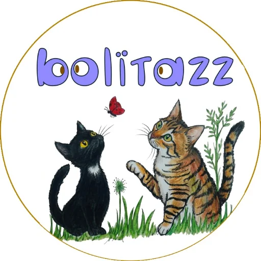Logo de Bolitazz | Arena de tofu para gatos