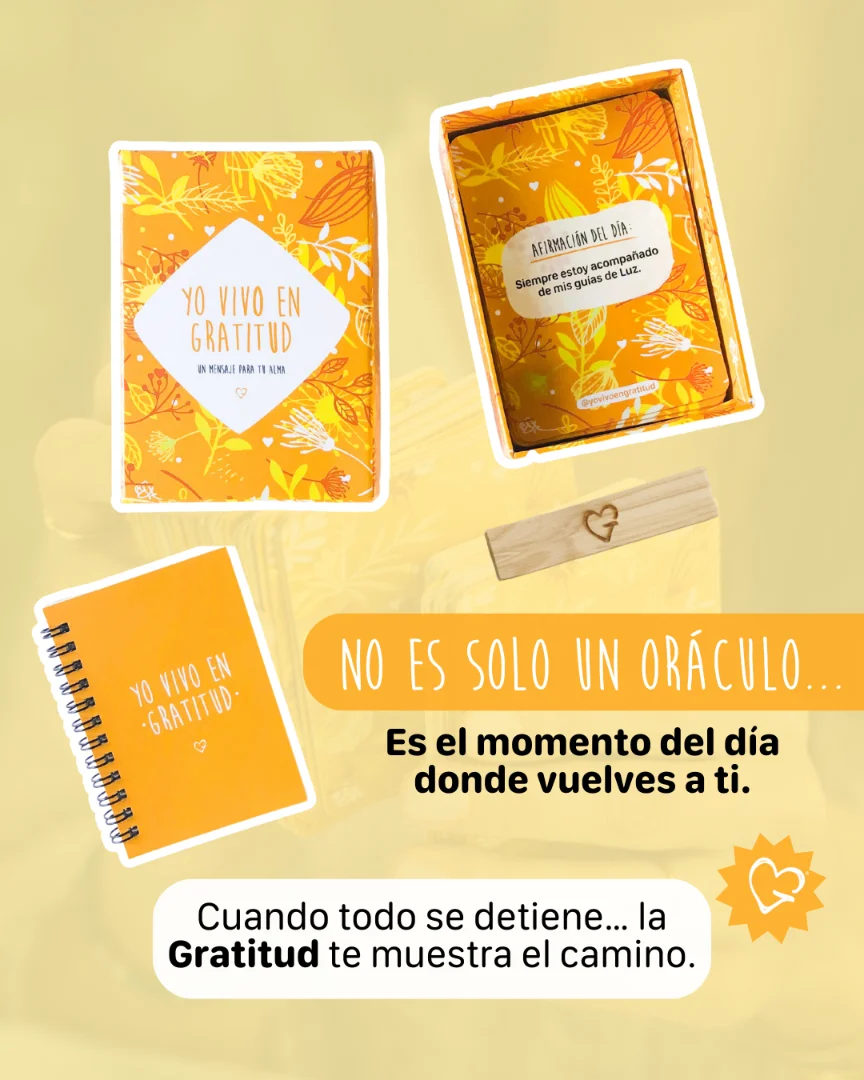 Oraculo Gratitud — Yo vivo en gratitud