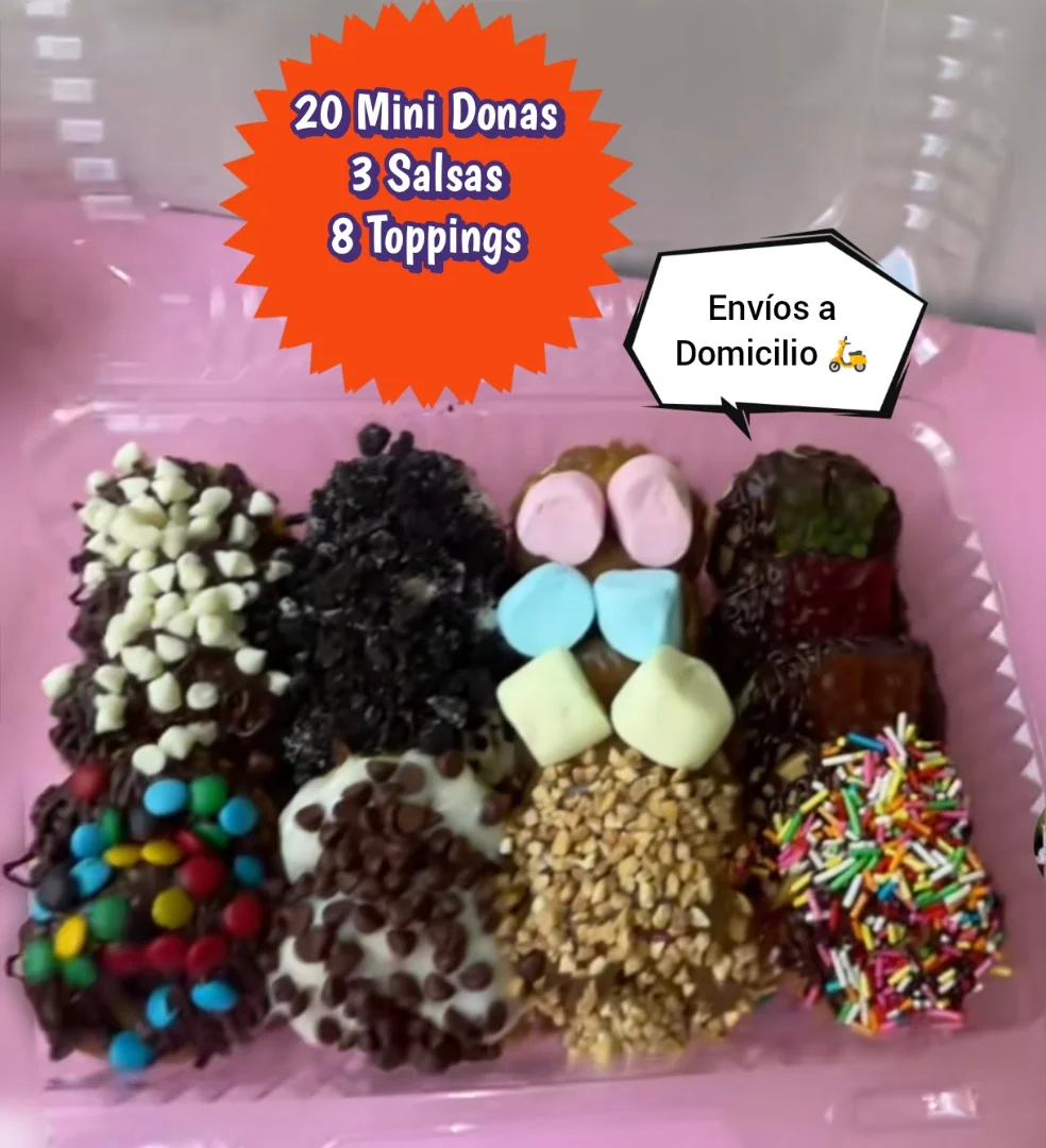 🍩✨ ¡20 DONAS PARA COMPARTIR! ✨🍩 — Delicias Victoria