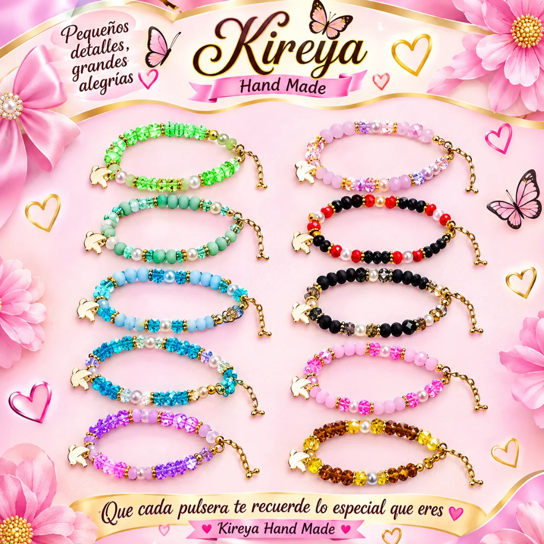 🕊️ Pulsera Paz y Esperanza — KIREYA HAND MADE