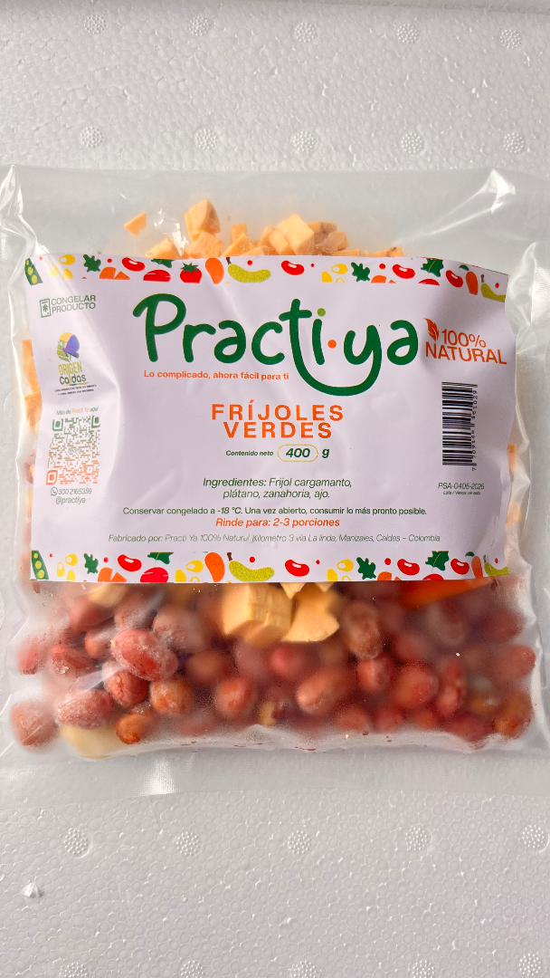 Receta para Frijoles Verdes x 400gr — Practi Ya