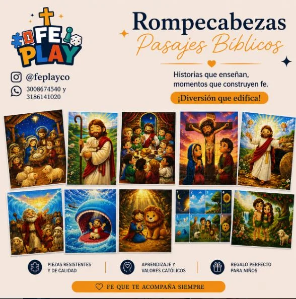 Rompecabezas de pasajes bíblicos — FEPLAY CO
