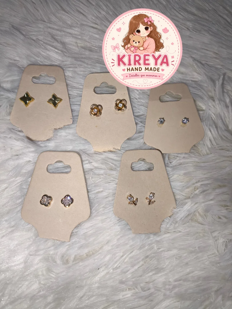 Aretes en Rodio ✨💎 — KIREYA HAND MADE