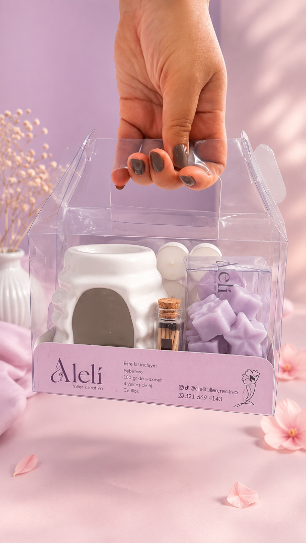 Pebetero + Waxmelt — Alelí taller creativo