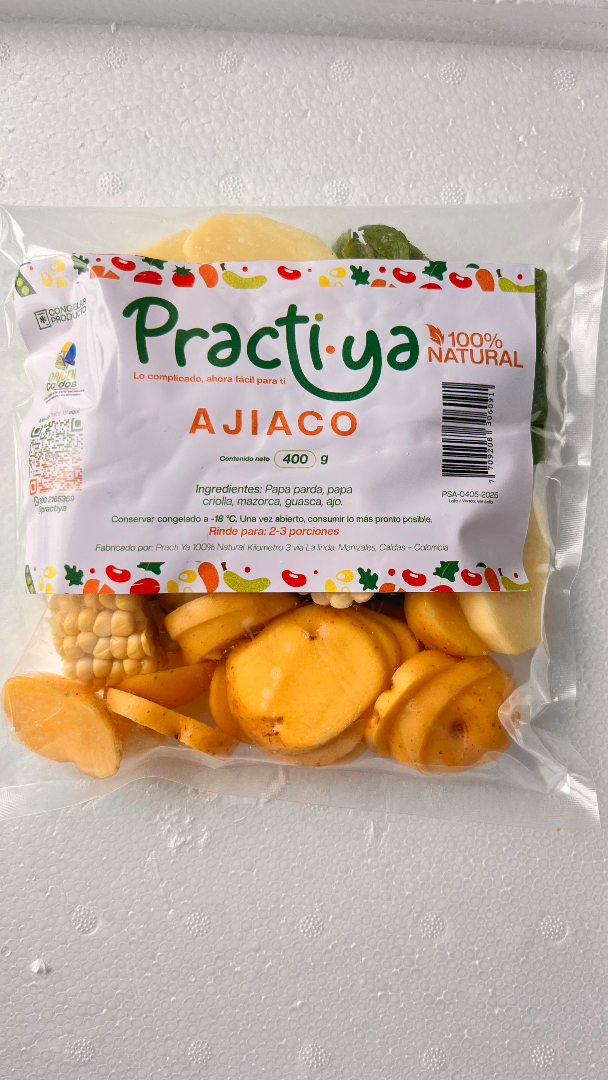 Receta para hacer Ajiaco x 400gr — Practi Ya