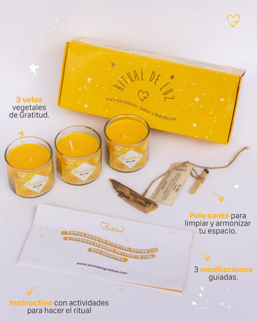 Ritual de Luz – Limpieza Energética, Transformación y Manifestación Consciente — Yo vivo en gratitud