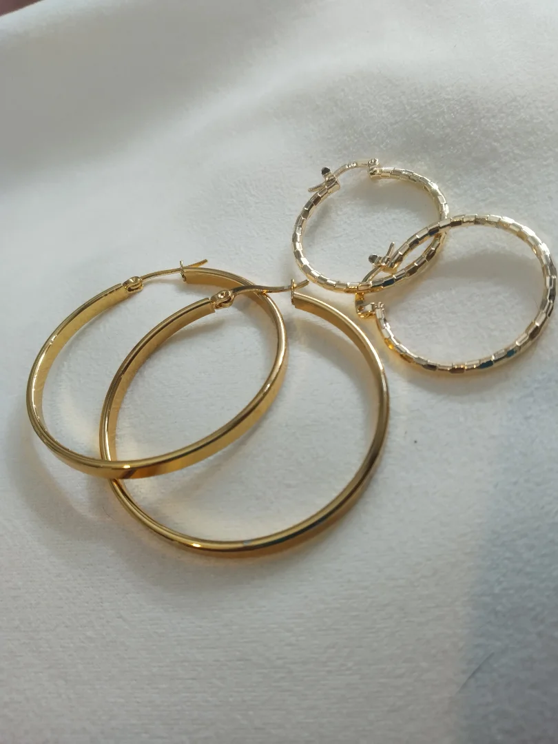 Set candongas doradas — Rose& Shei accesorios
