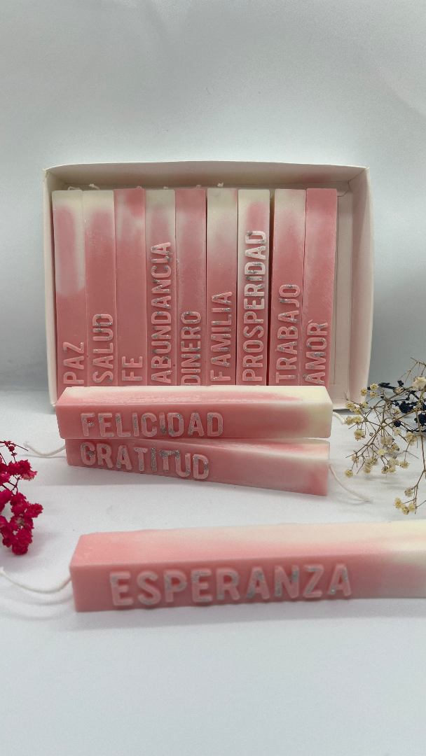 Velas deseos — Alelí taller creativo