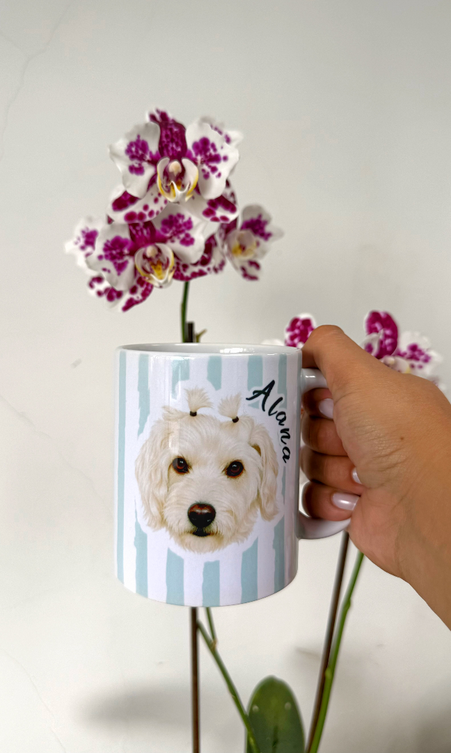 Mug sublimados — Taller de arte verde limón