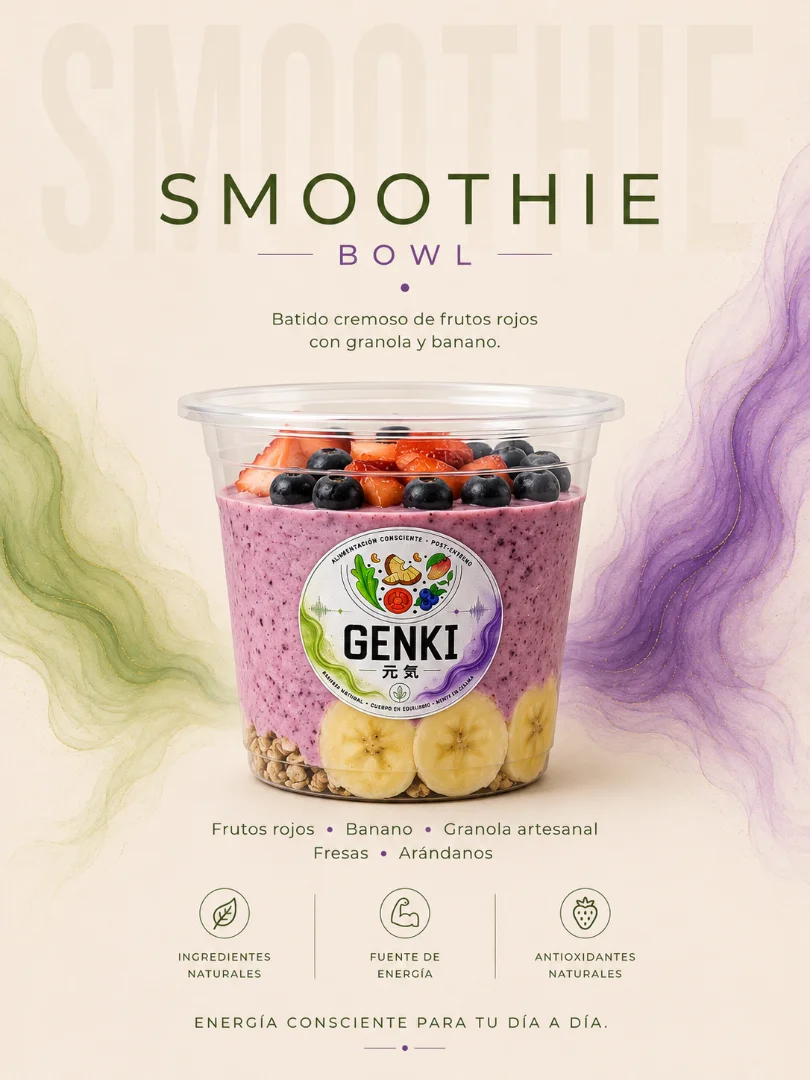 Berrys Smoothie Bowl — Genki