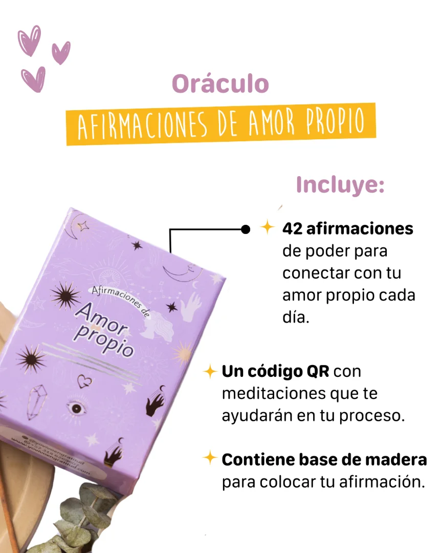 Oráculo de Amor Propio — Yo vivo en gratitud