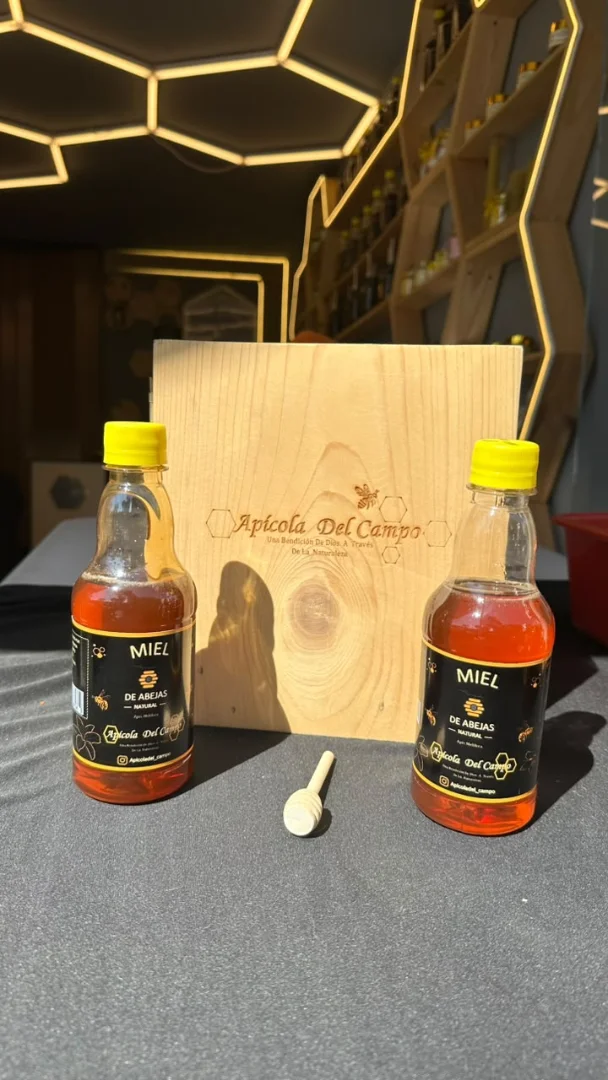 Miel de abejas x 500 gramos (Plastico) — Apiola del Campo
