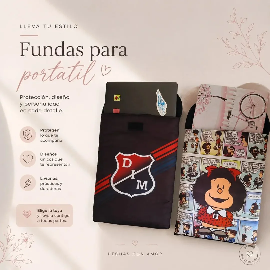 Funda para portátil — Diseños Gloren
