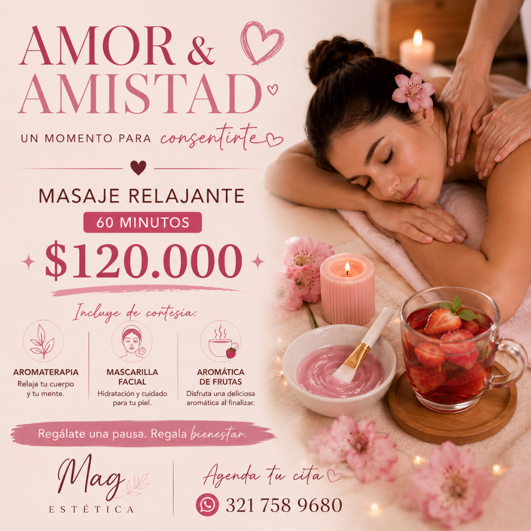 MASAJE RELAJANTE — MAG__estetica