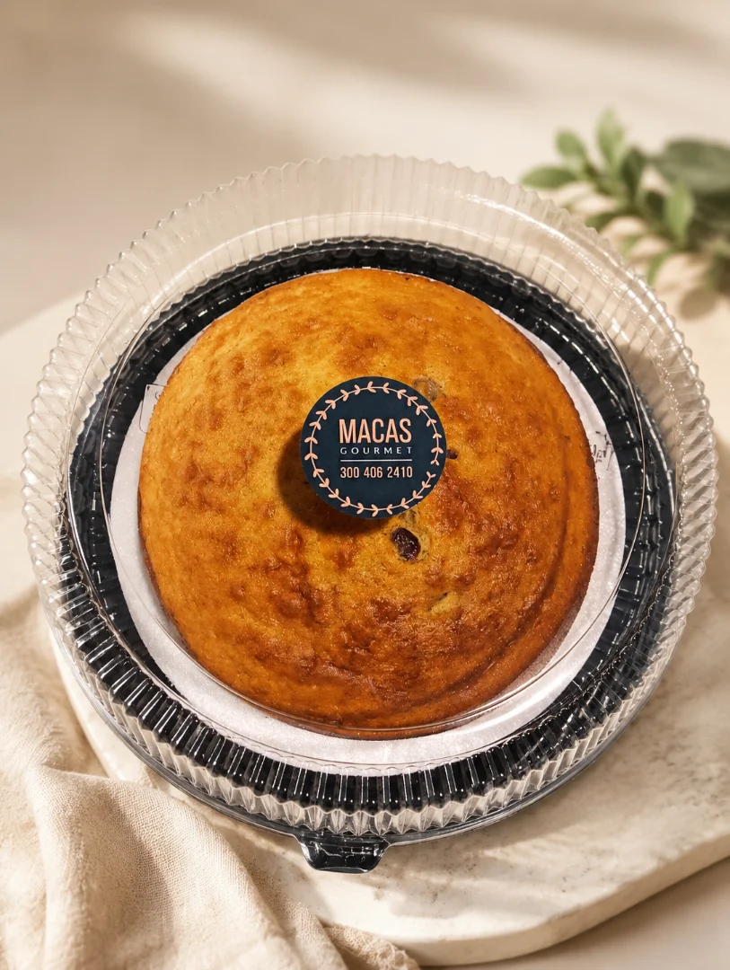 TORTA DE VAINILLA CON ARÁNDANOS — Macas Gourmet