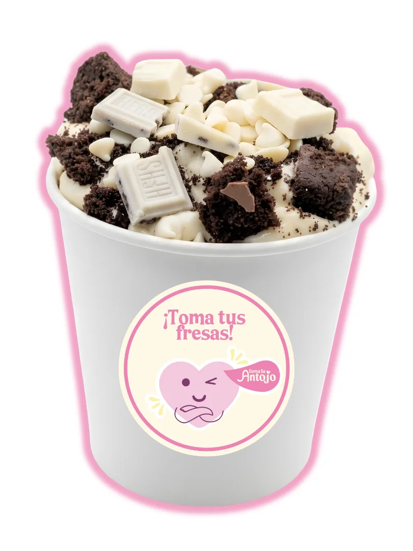 Fresas con crema / 16oz — Toma Tu Antojo
