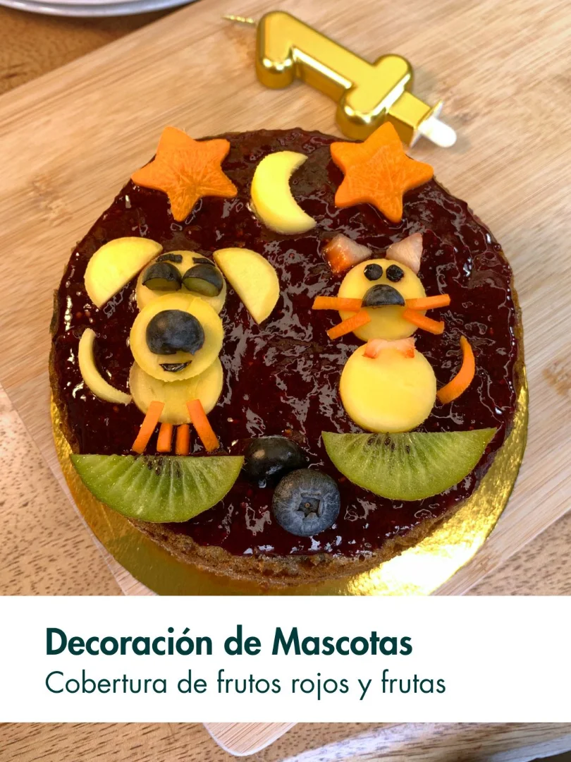 Torta de Banano con Arándanos para Bebés | 1 libra (24 porciones) — Pastelería Dulce Amor Sin Gluten y Sin Azúcar