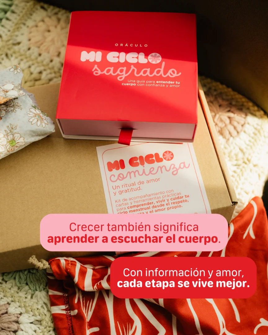 Oráculo Mi Ciclo Sagrado — Yo vivo en gratitud