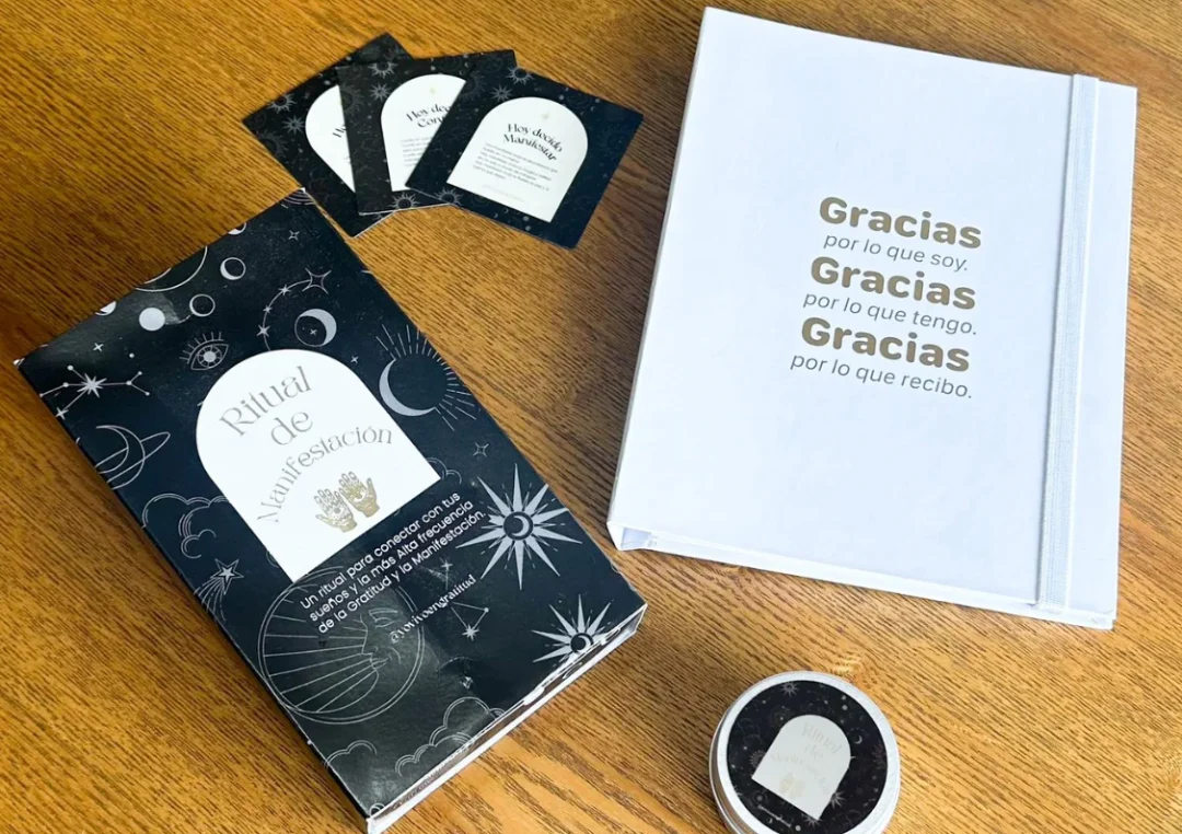Combo Manifestador – Cuaderno + Ritual para Convertir tus Sueños en Realidad — Yo vivo en gratitud