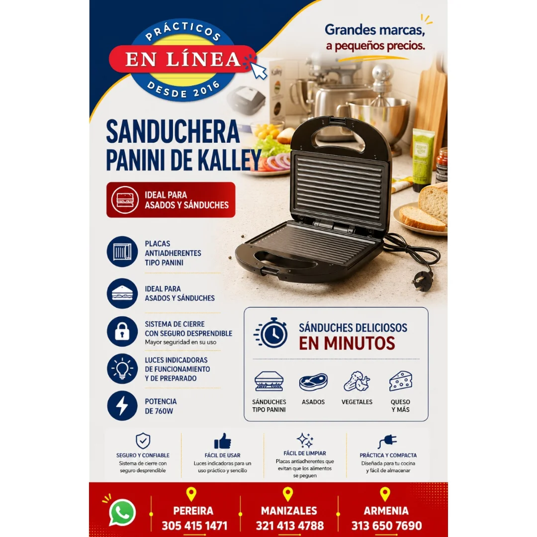 SANDUCHERA KALLEY — Muebles prácticos Manizales