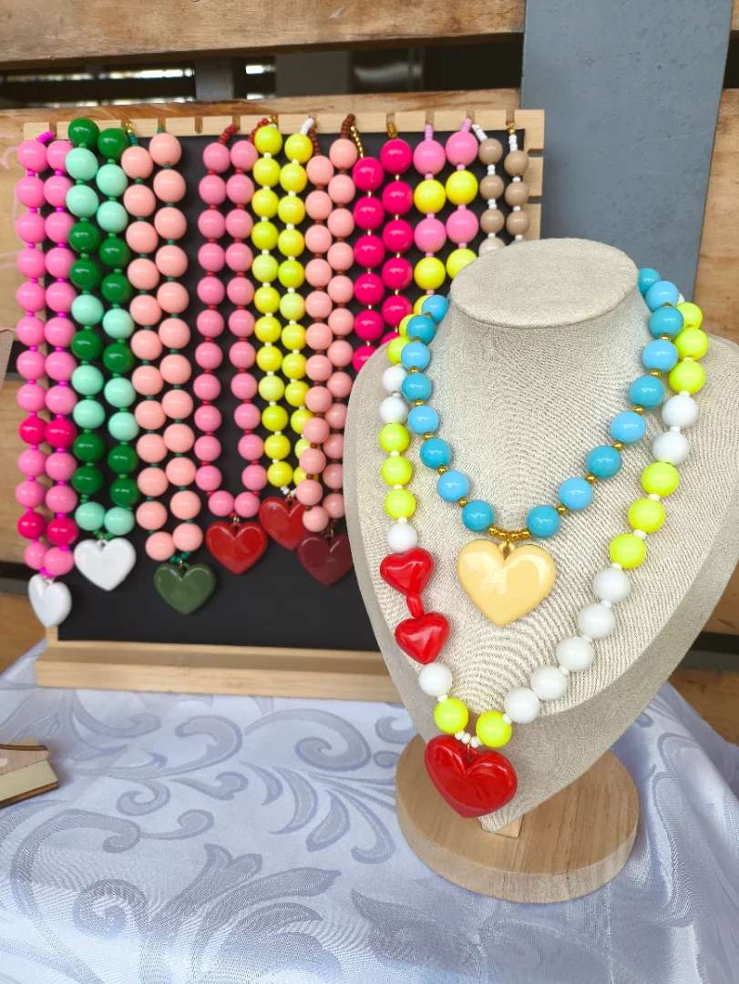 COLLARES BOLAS DE CHICLE 💕 — KIREYA HAND MADE