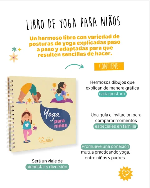 Libro de Yoga para Niños – Posturas Divertidas para Conectar, Jugar y Relajarse — Yo vivo en gratitud