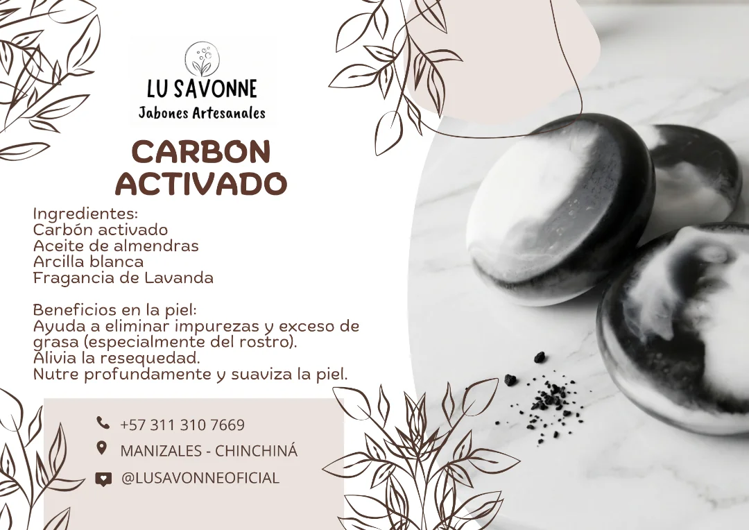 Carbón activado — Lu Savonné