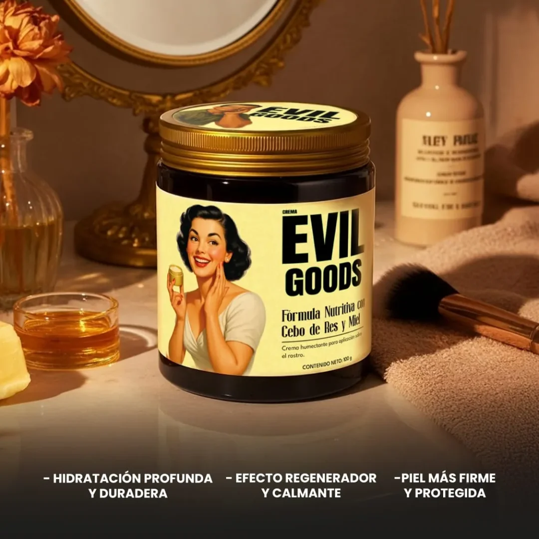 Crema Hidratante Evil Goods 🐝 — Compra VIP