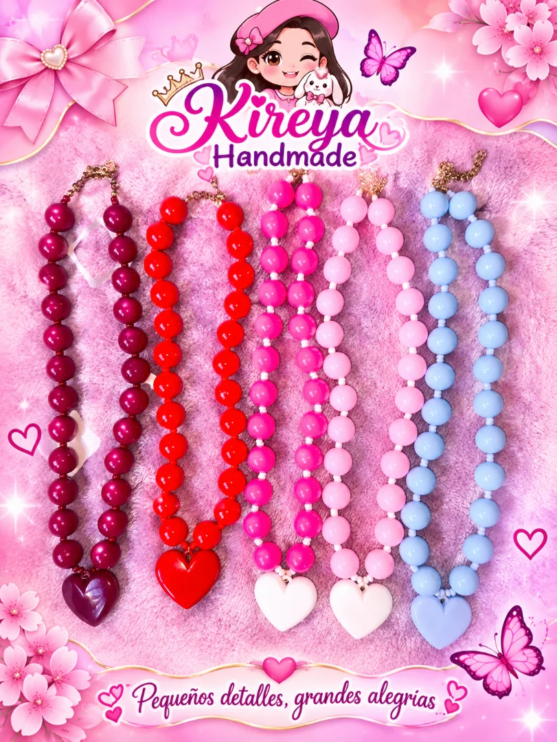 Collar Candy Heart — KIREYA HAND MADE