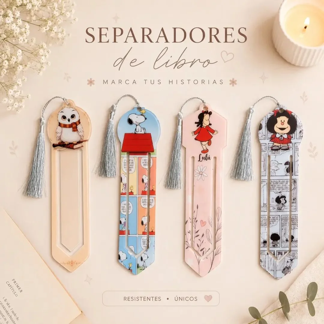 Separador de libro — Diseños Gloren