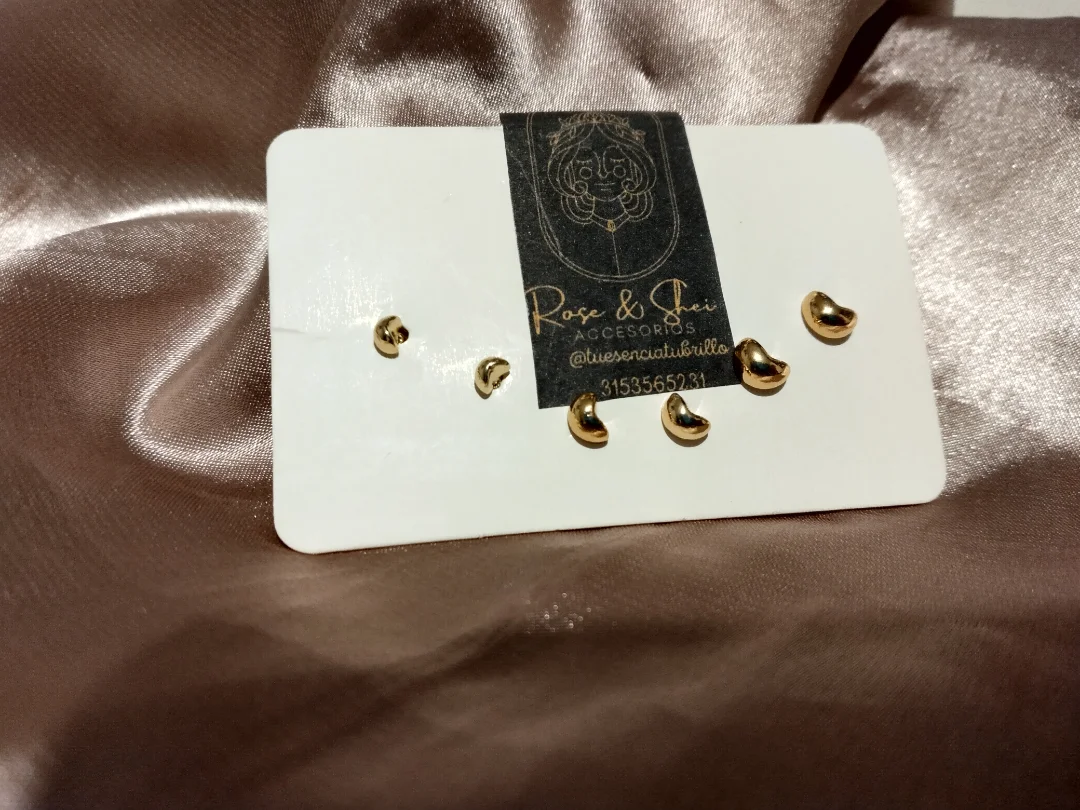 Set topitos media luna — Rose& Shei accesorios