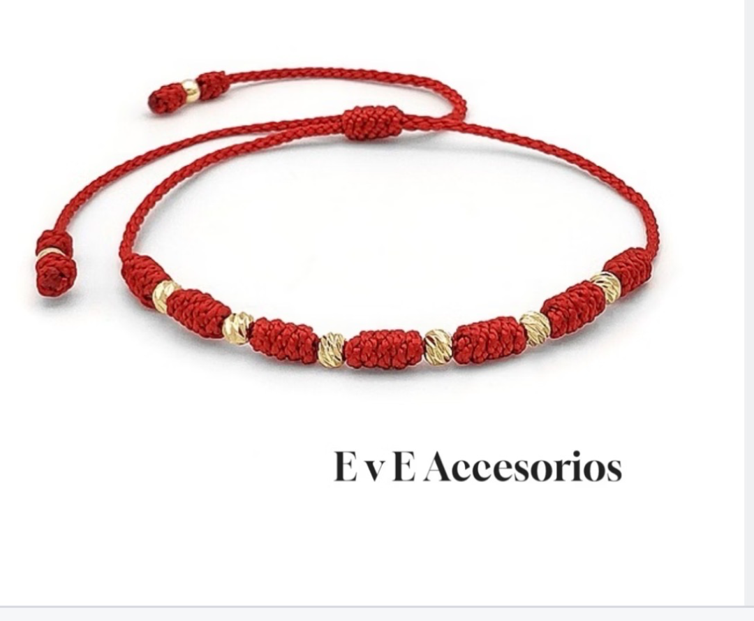 Pulsera 7 nudos oro laminado 18k — EvE