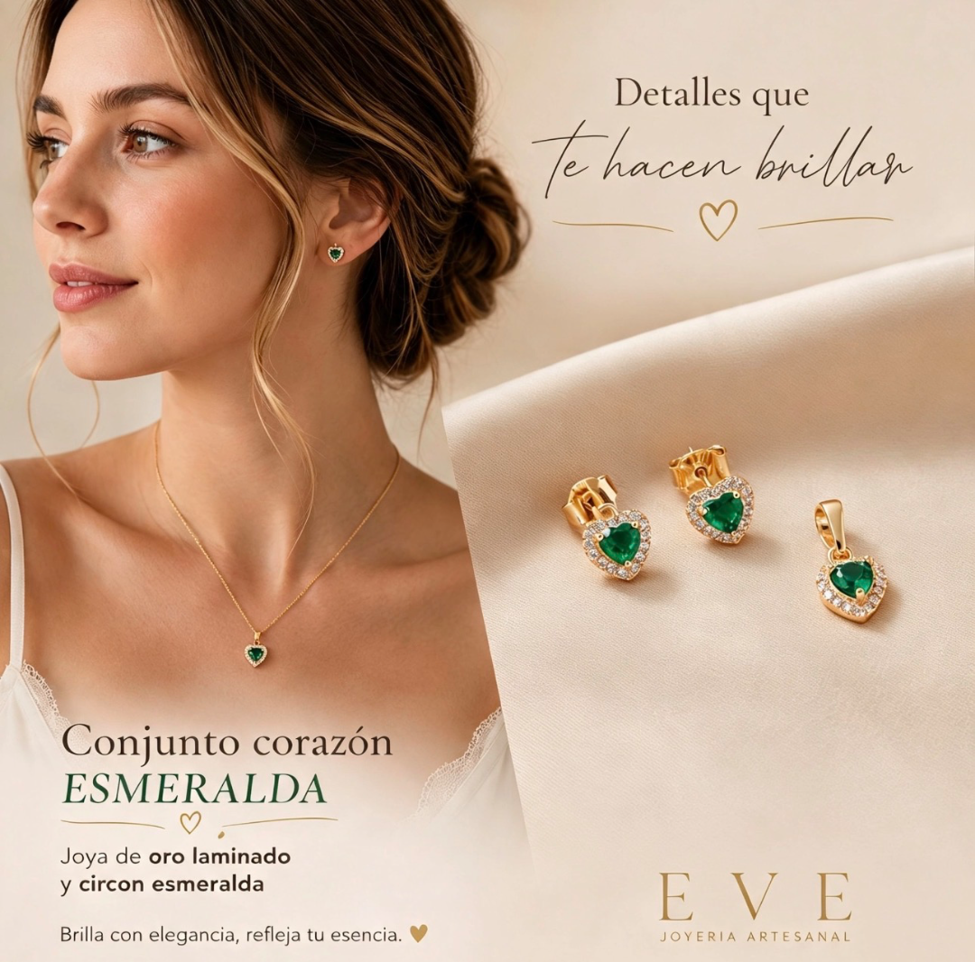 Aretes en oro laminado — EvE