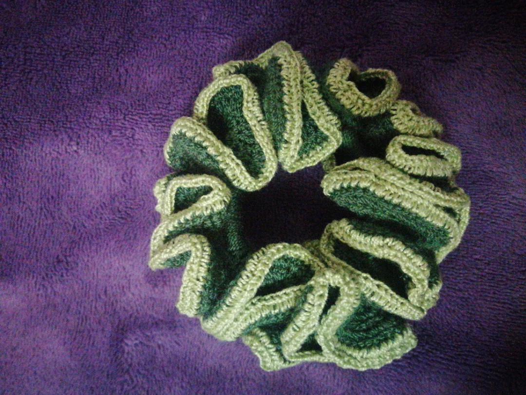 Coleta en crochet — Tejiendo y Cocinando El Pensamiento