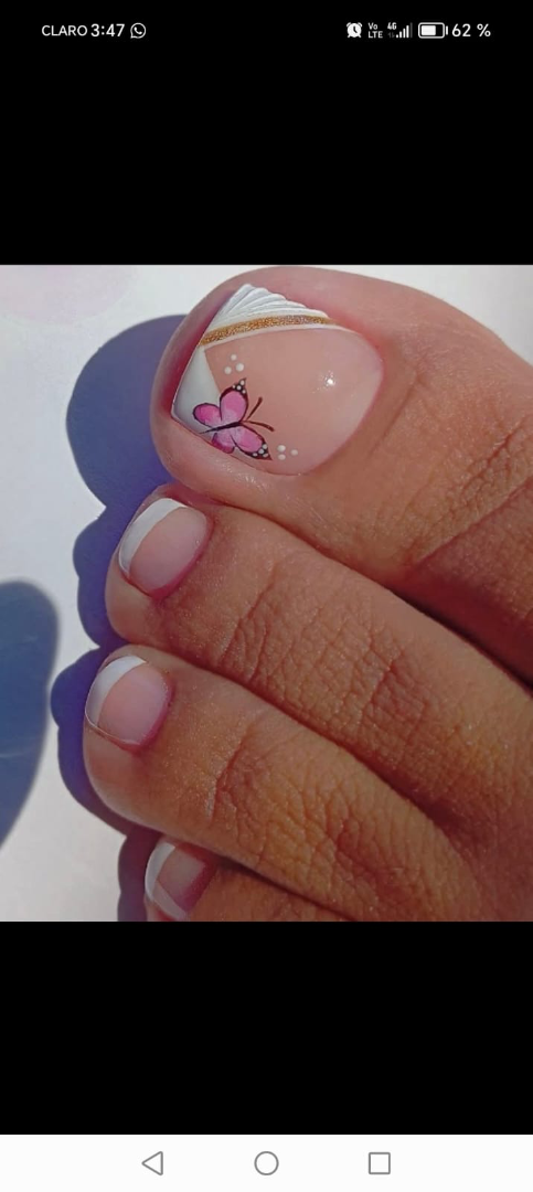 Pedicura semi permanente — Spa de uñas Erika Osorio