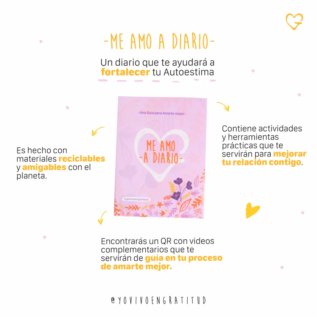 Diario Amor Propio — Yo vivo en gratitud